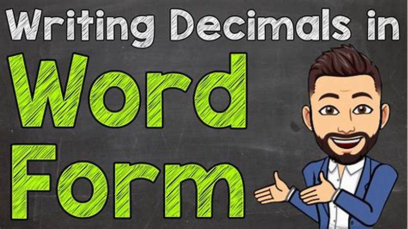 How To Do Word Form In Math