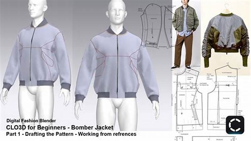 How To Draft A Bomber Jacket Pattern
