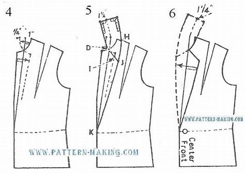 How To Draft A Jacket Collar Pattern