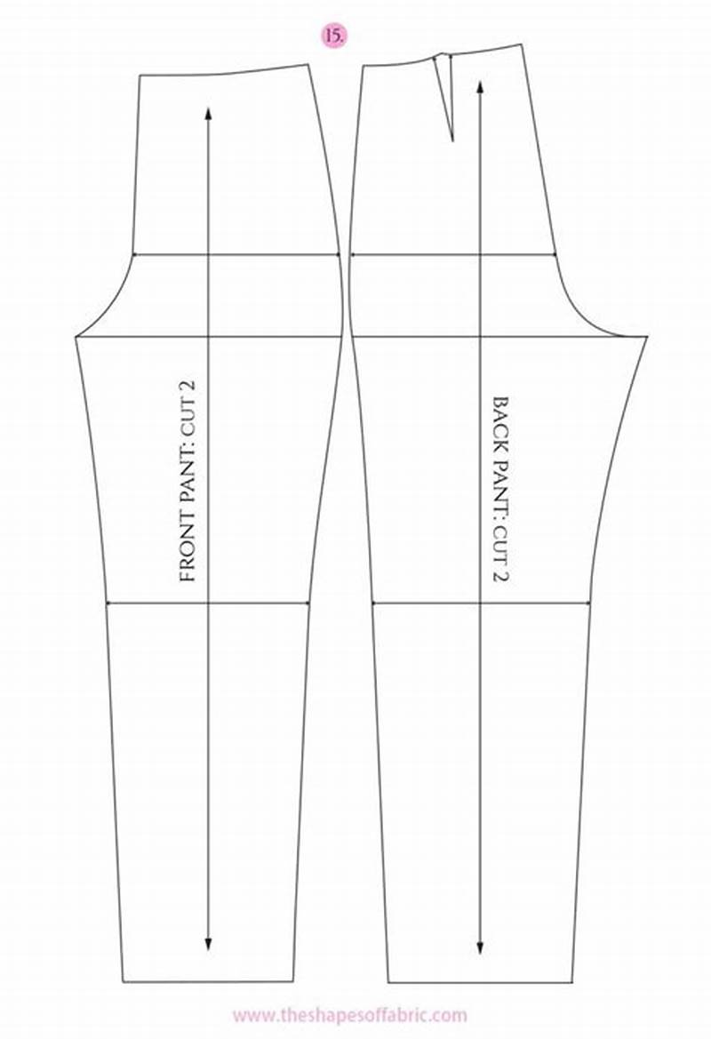 How To Draft A Pattern For Pants