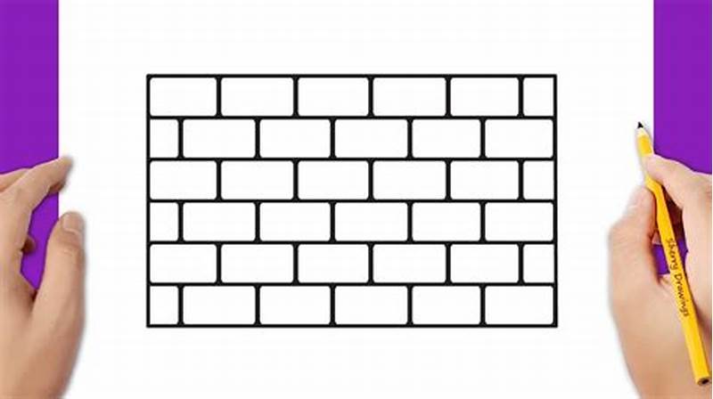How To Draw A Brick Pattern
