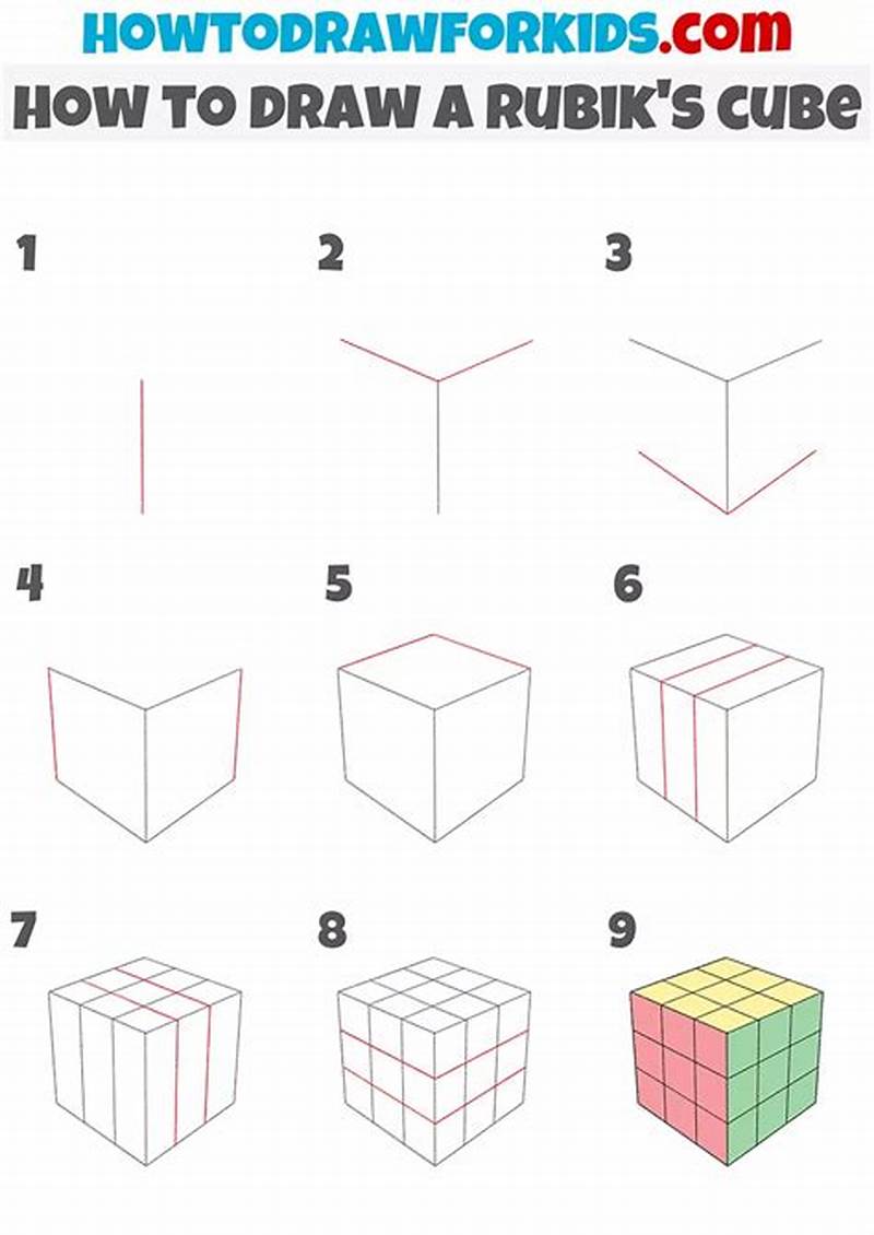 How To Draw A Cube Pattern