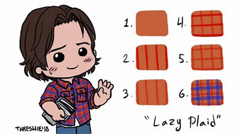 How To Draw A Flannel Pattern