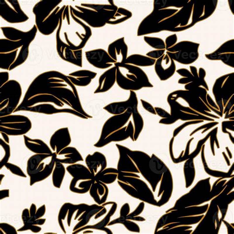 How To Draw A Floral Pattern