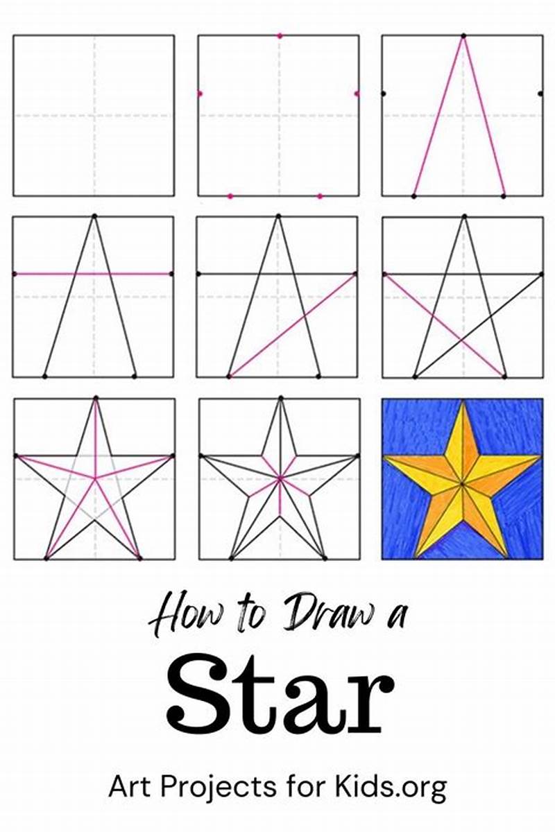 How To Draw A Star Pattern