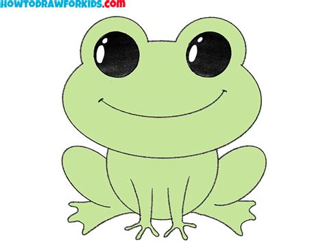 How To Draw An Easy Frog