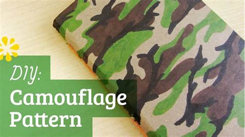 How To Draw Camo Pattern