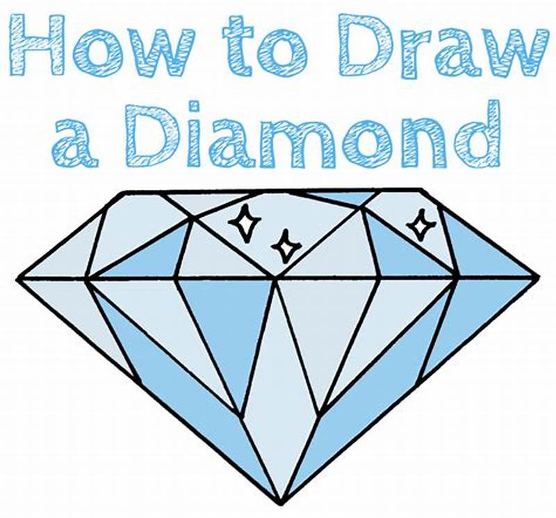 How To Draw Diamond Pattern