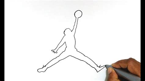 How To Draw Jordan Logo