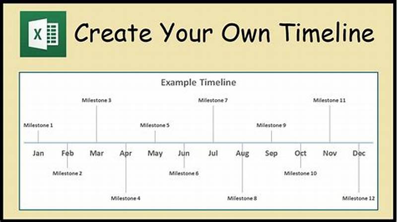 How To Draw Timeline Chart In Excel