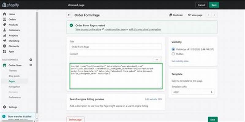 How To Embed A Form In Shopify