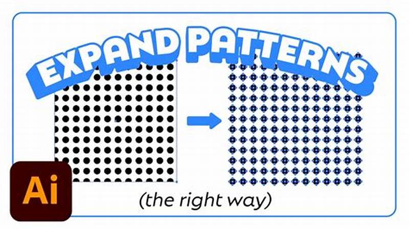How To Expand Pattern In Illustrator