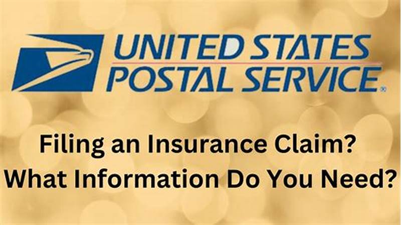 How To File A Usps Insurance Claim