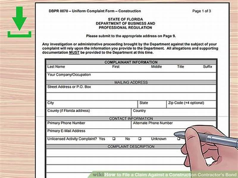 How To File Claim Against Contractor