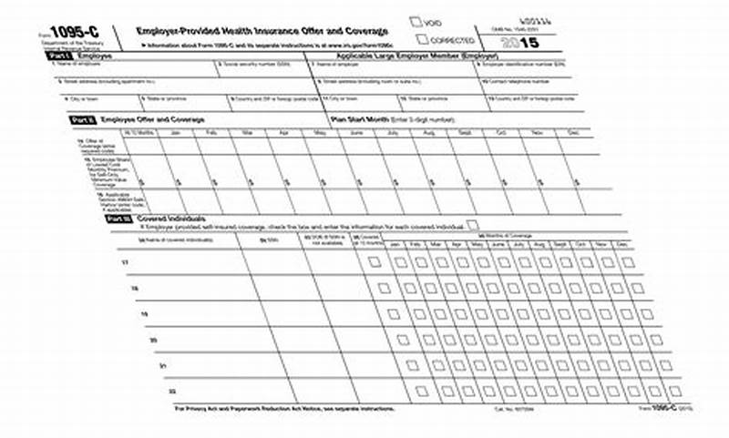 How To File Form 1095 C Electronically