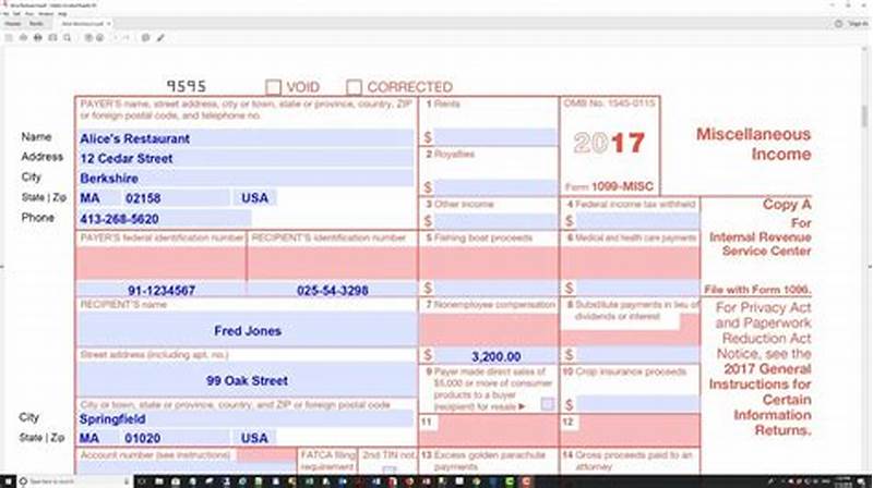 How To File Form 1099 Misc Electronically