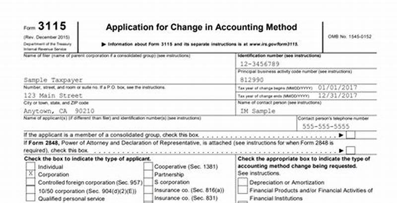 How To File Form 3115