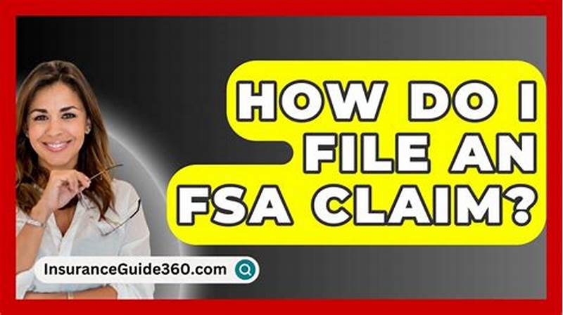 How To File Fsa Claim