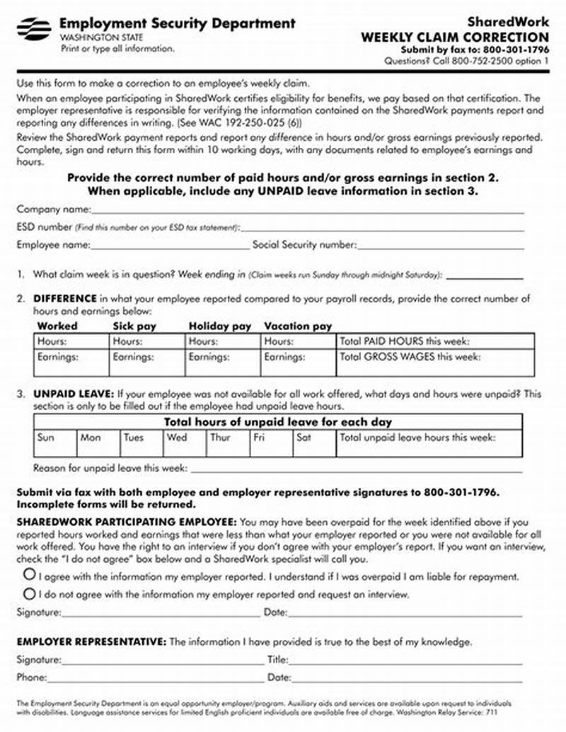 How To File Weekly Claim Washington State