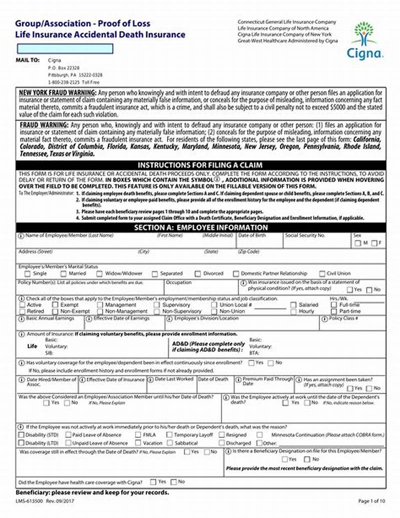 How To Fill Out Life Insurance Form