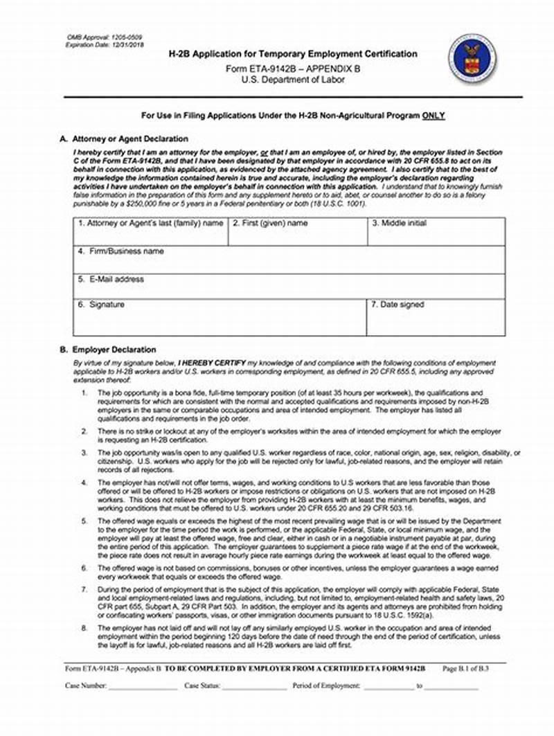 How To Fill Up Appendix B Form