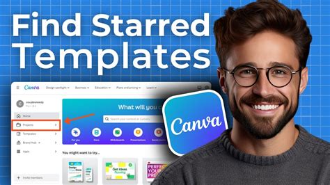 How To Find Starred Templates On Canva Mobile