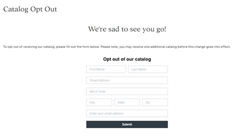 How To Get Companies To Stop Sending Catalogs