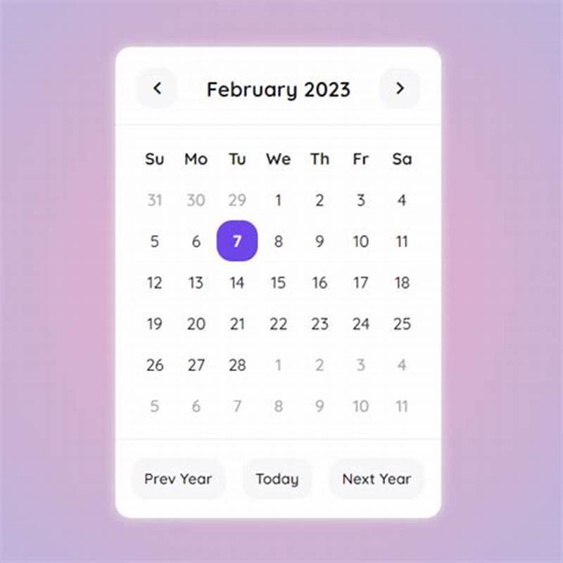 How To Include Calendar In Html Form