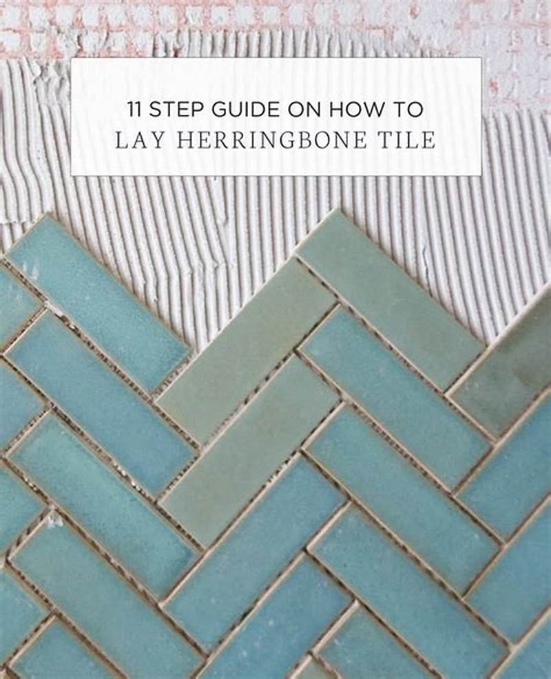 How To Lay Herringbone Tile Pattern