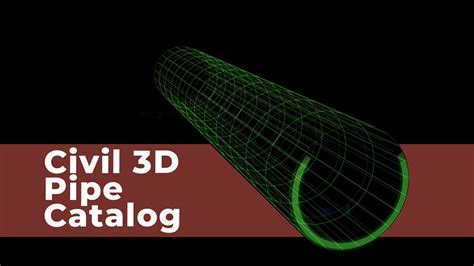 How To Load Pipe Catalog Civil 3d