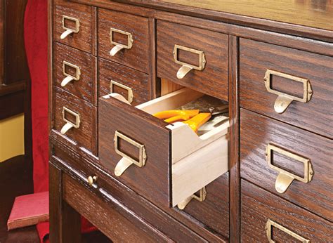 How To Make A Card Catalogue Cabinet