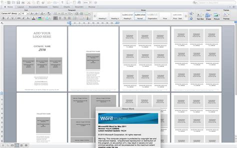 How To Make A Catalogue In Word