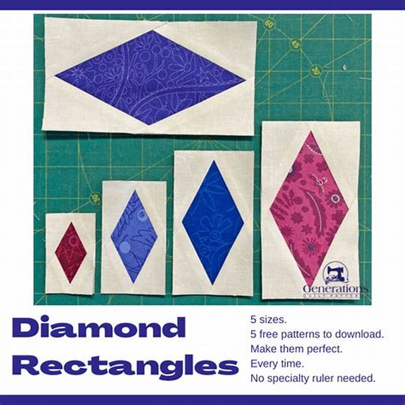 How To Make A Diamond Pattern