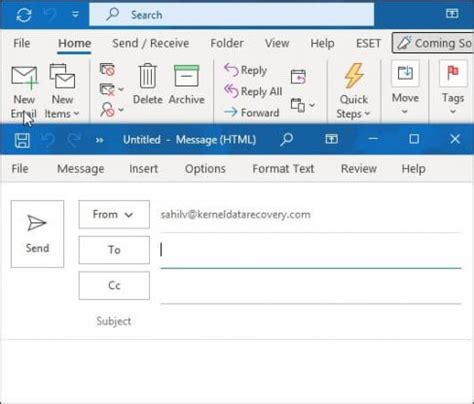 How To Make A Email Template In Outlook