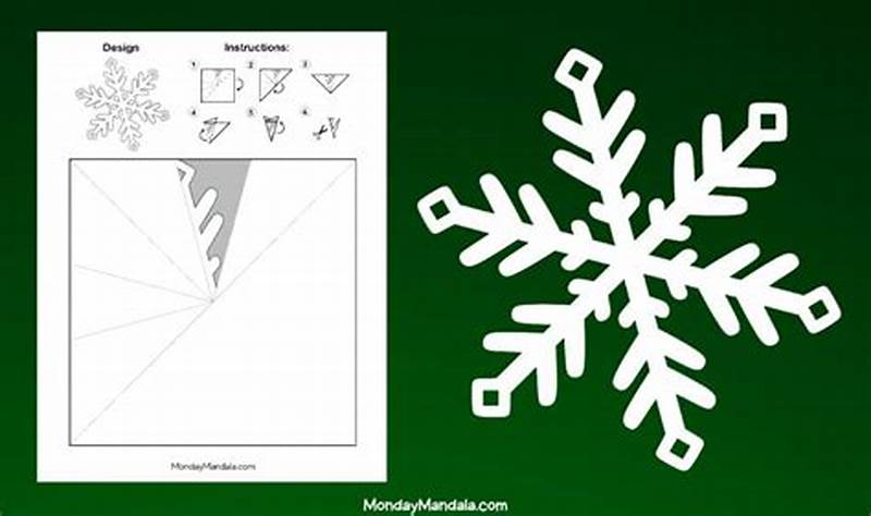 How To Make A Snowflake Pattern