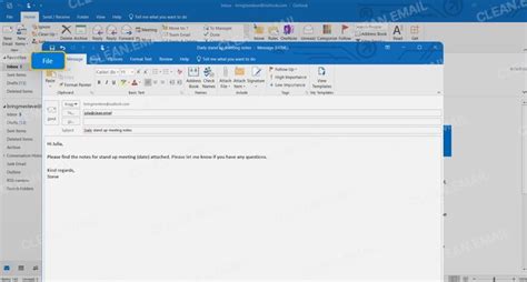 How To Make A Template File Outlook