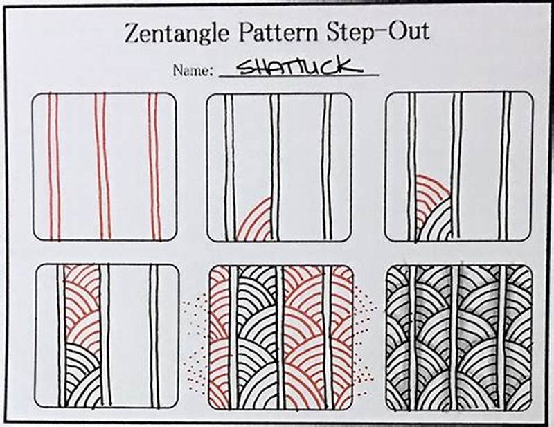 How To Make A Zentangle Pattern