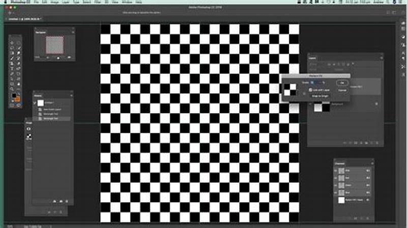 How To Make Checkerboard Pattern Photoshop