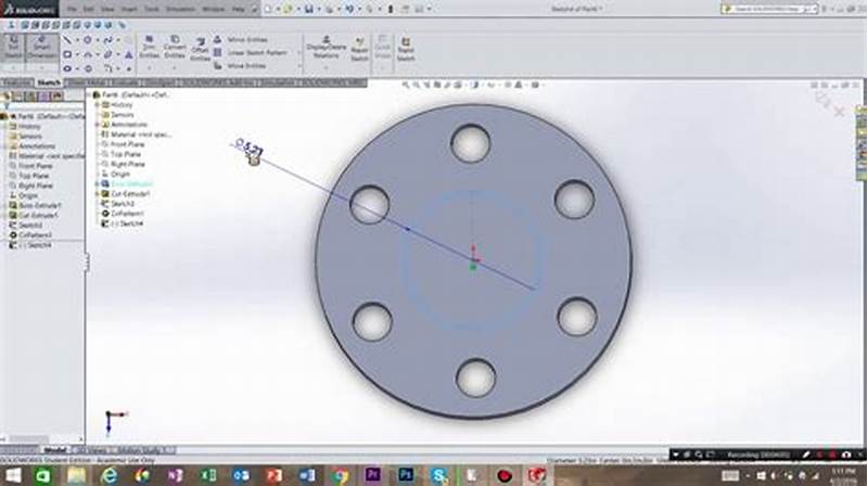 How To Make Circular Pattern In Solidworks
