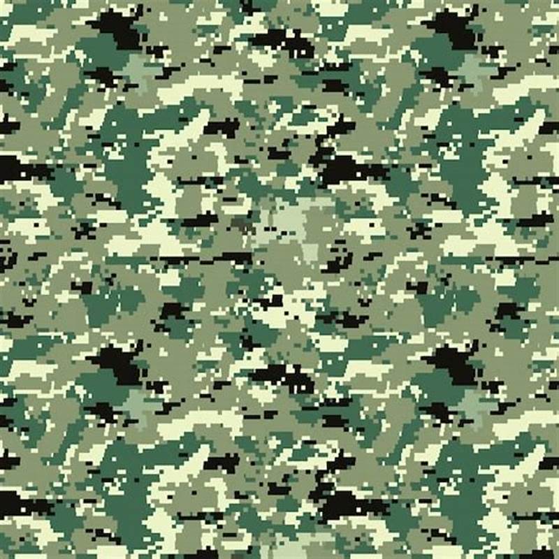 How To Make Digital Camo Pattern
