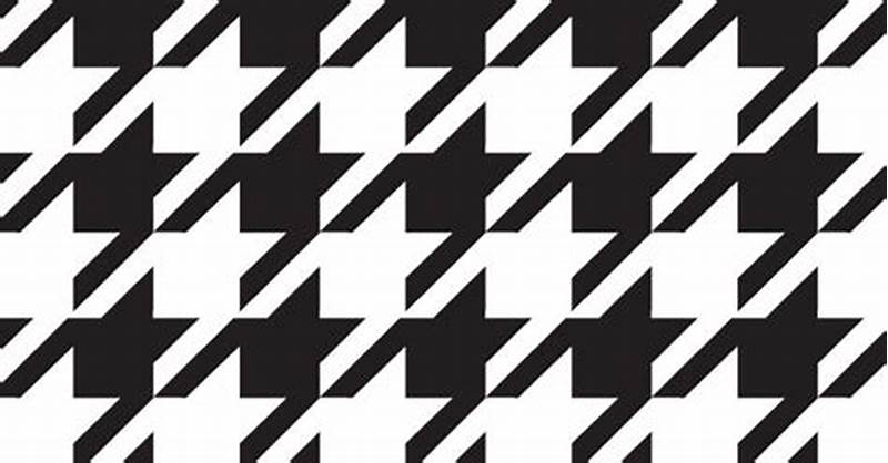 How To Make Houndstooth Pattern In Illustrator