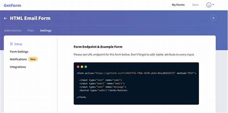 How To Make Html Form Send Email