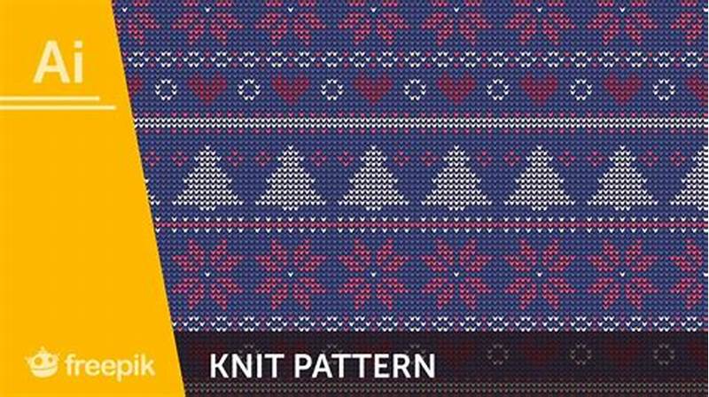 How To Make Knit Pattern In Illustrator