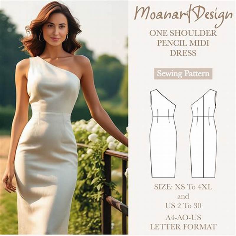 How To Make One Shoulder Dress Pattern