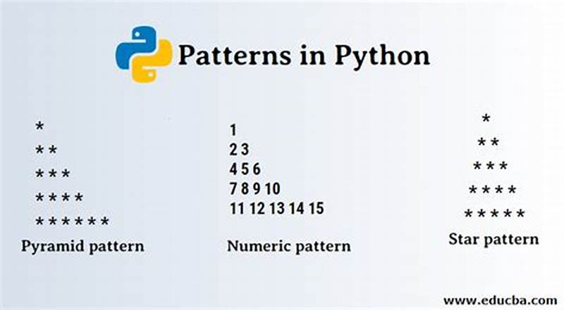 How To Make Pattern In Python