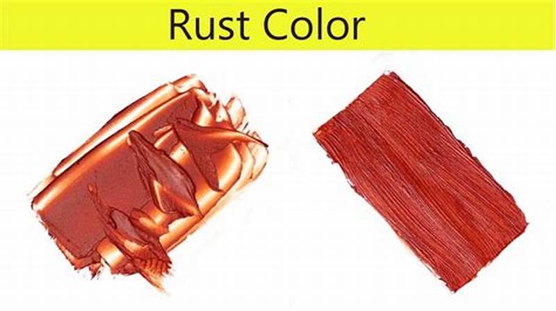 How To Make Rust Color With Food Coloring