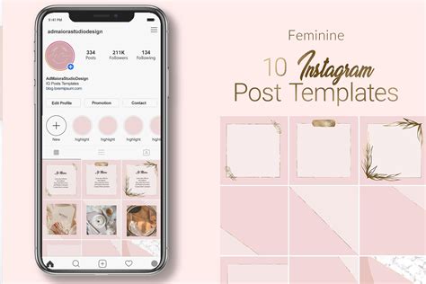 How To Make Template On Instagram