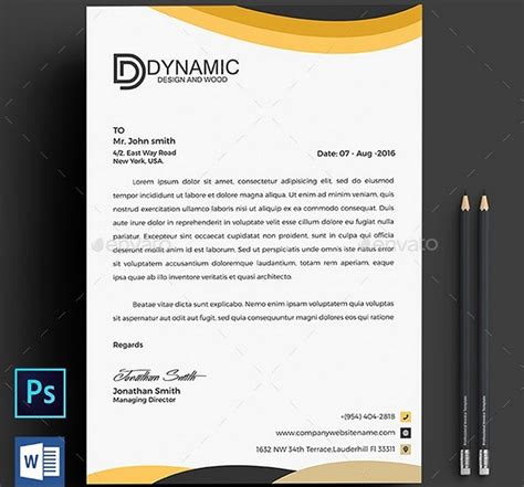 How To Make Word Letterhead Template