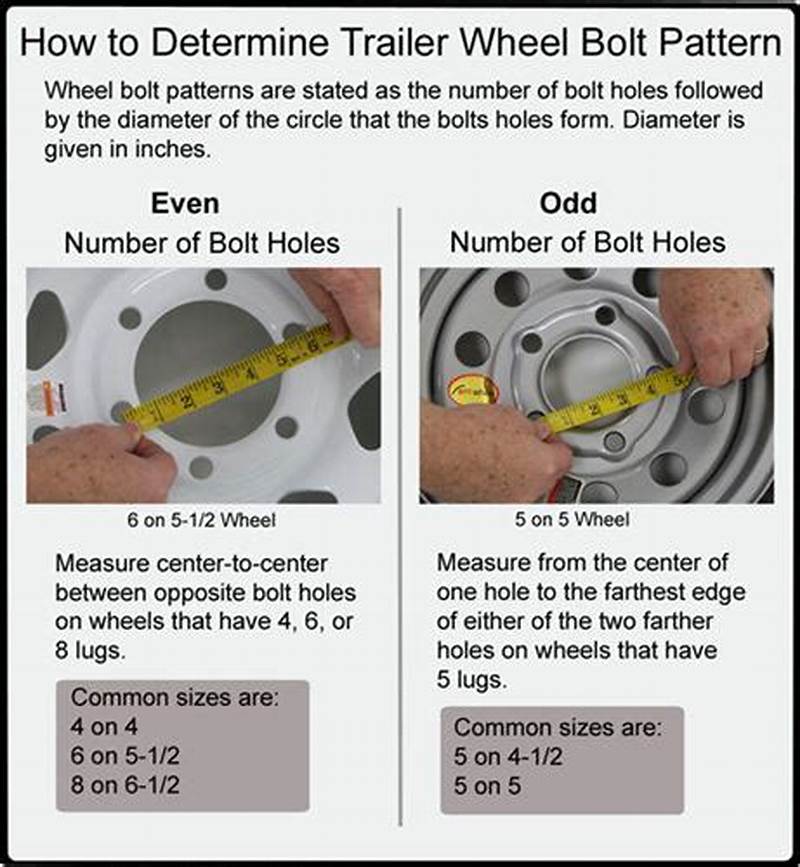 How To Measure Trailer Wheel Bolt Pattern