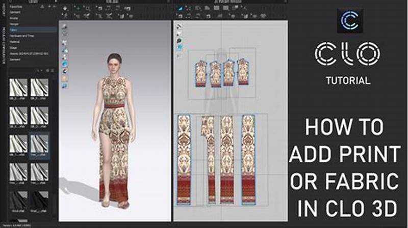 How To Print Pattern From Clo3d